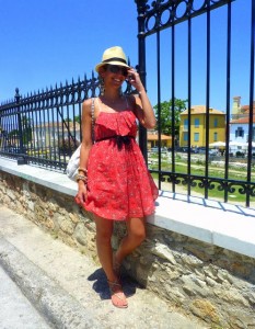 athens beach greece boater sun