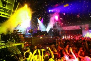 Ibiza Clubbing super club party island crowd