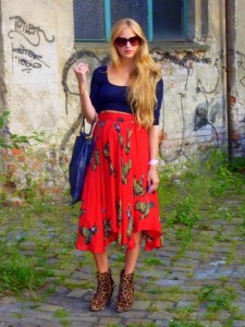 Berlin fashion week street style city prints clashing