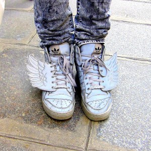 Paris Shopping, Rue St Honore street style cool adidas trainers