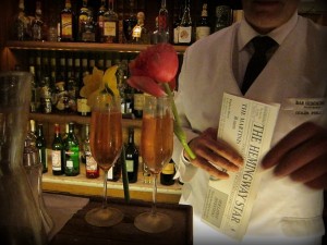 Paris France bar nightlife Ritz hotel bar cocktails hemingway