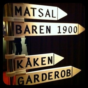 Stockholm sweden night dinner eating bar resturant kakan