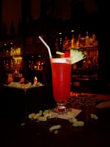 singapore sling cocktails night eating bar