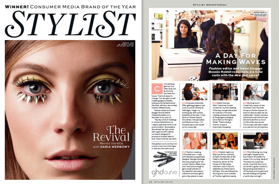STYLIST MAGAZINE - SEPT 14