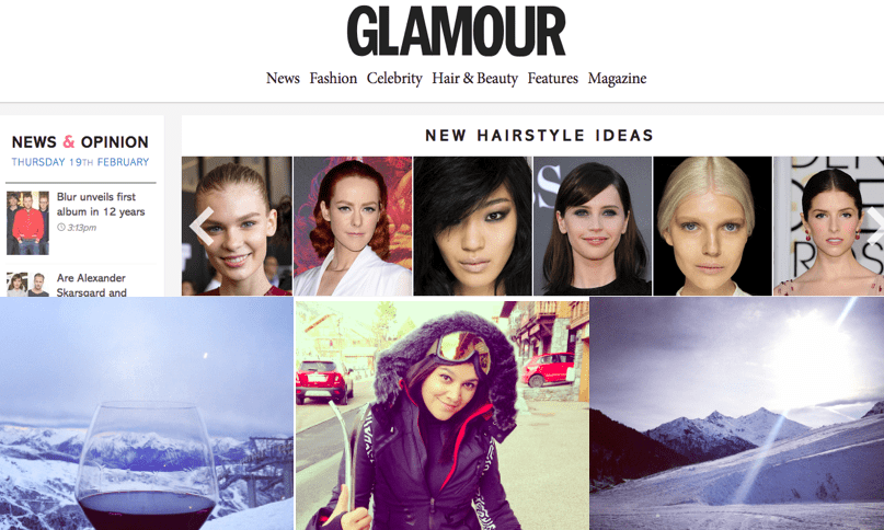 Glamour Magazine UK Style