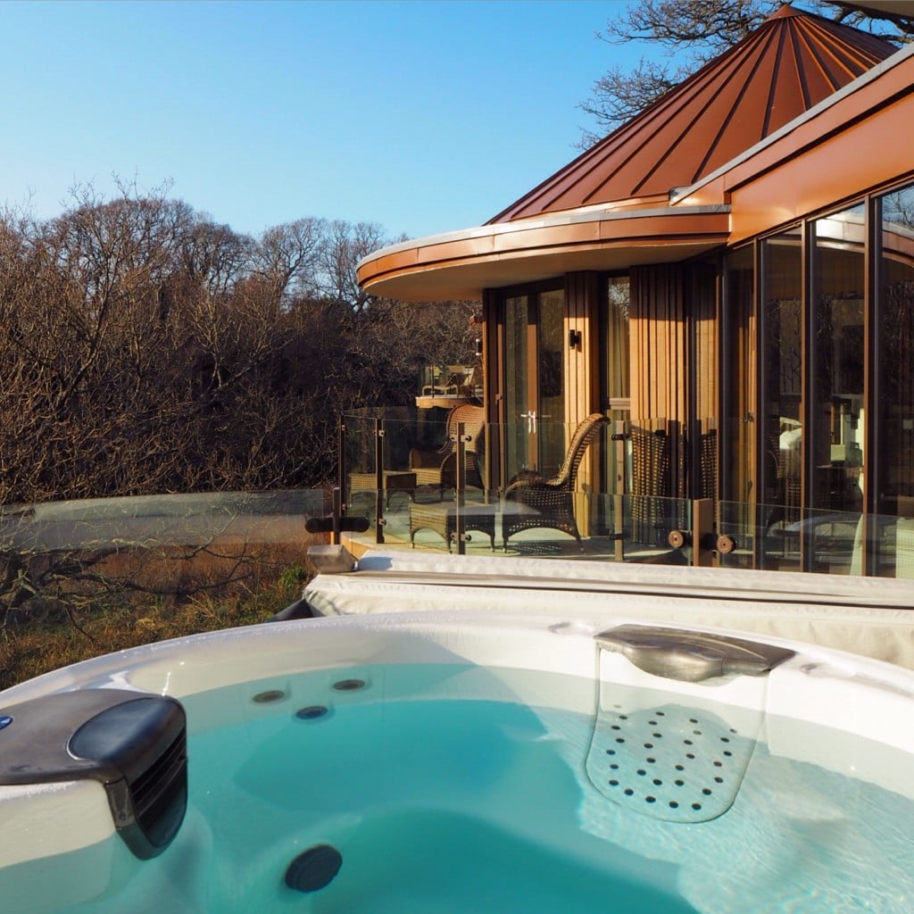 Chewton Glen hot tub