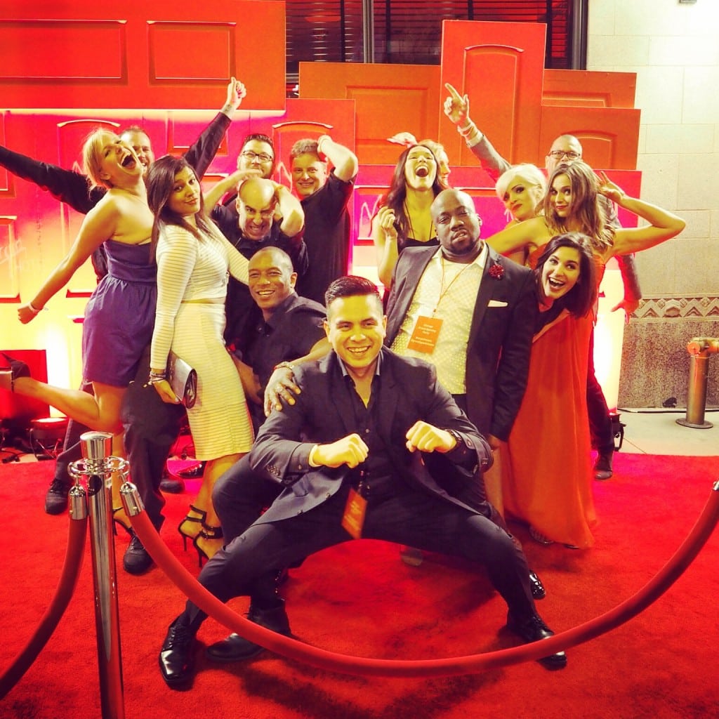 Red carpet Chicago Virgin opening party