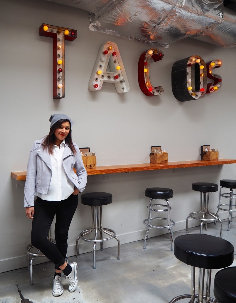 Street style Chicago Mint Velvet