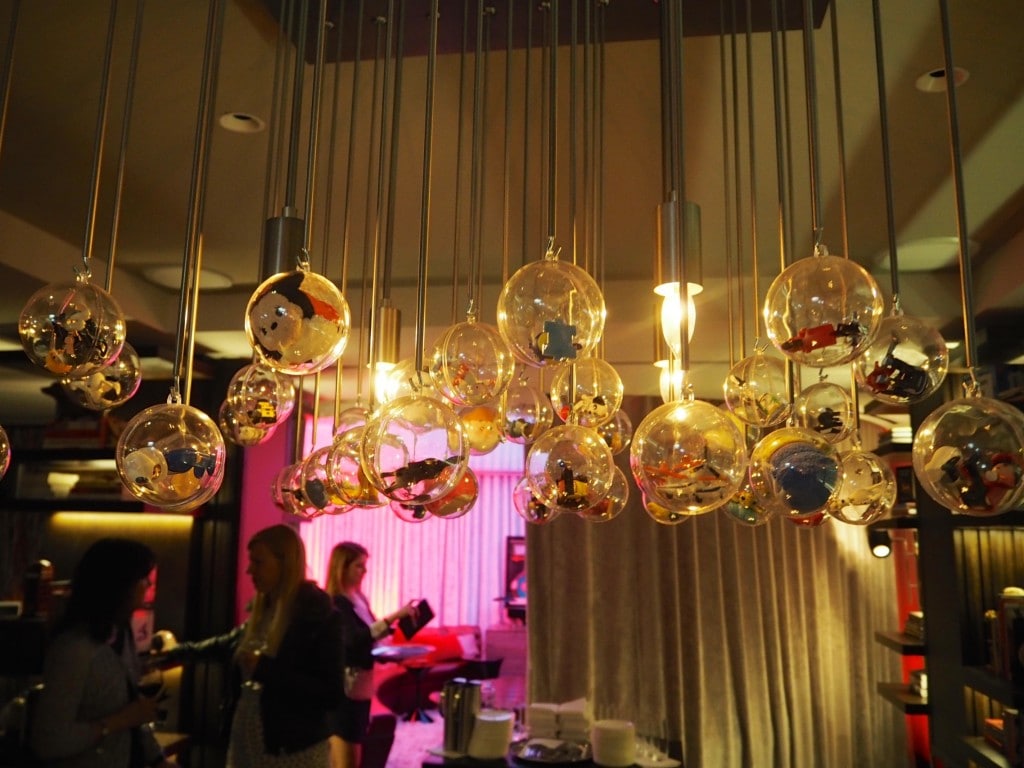 Commons room at the Virgin Chicago