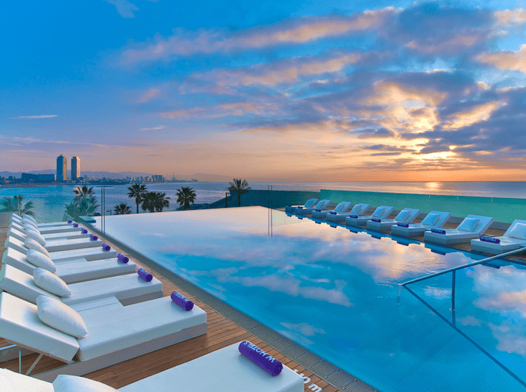 The W Hotel Swimming pool