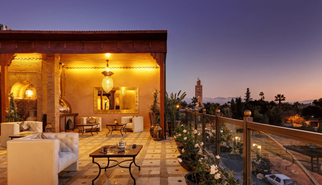 Riad Wow terrace Marrakech