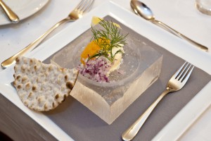 Ice menu food ice hotel sweden