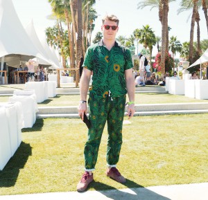 Mens fashion at Coachella