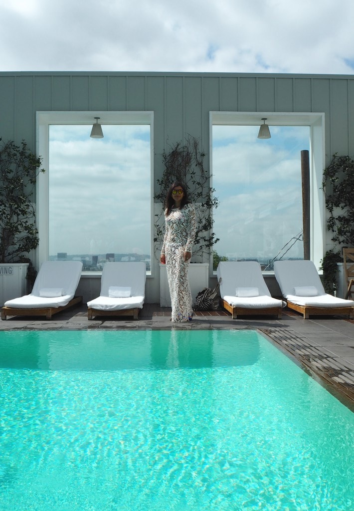 Bonnie Style Traveller pool mondrian LA