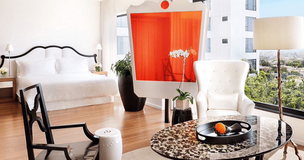 Mondrian hotel LA luxury boutique