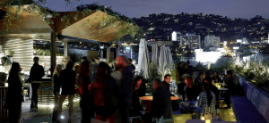rooftop bar at EP& LP LA