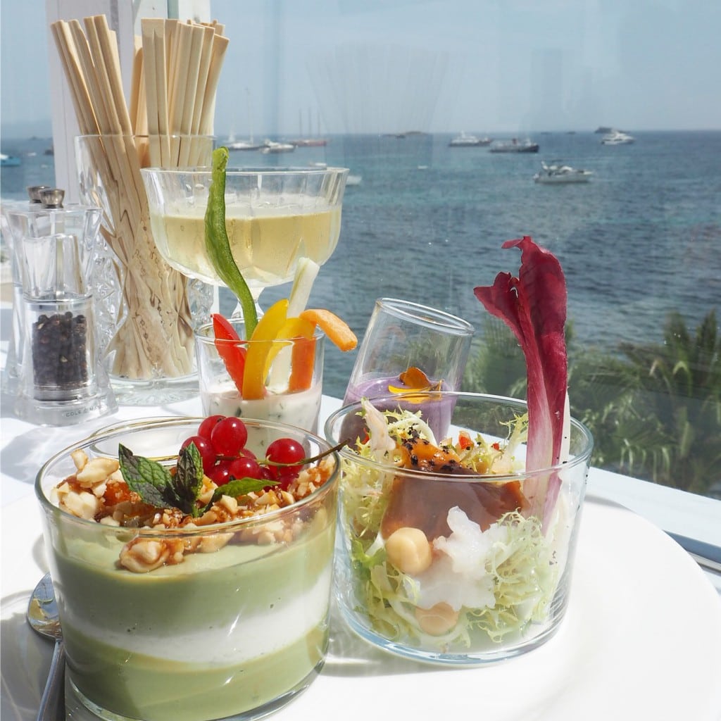 food at Ibiza Cotton Lounge Club Sunday Brunch