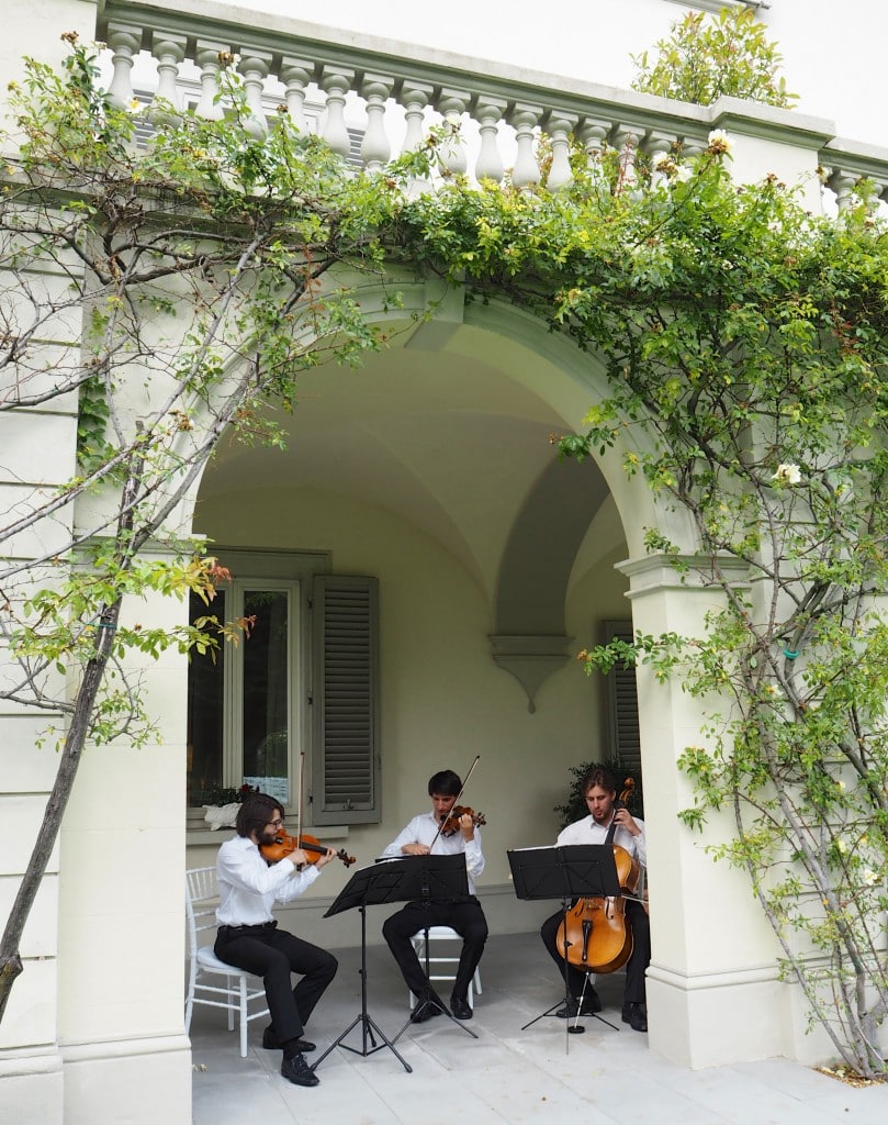 wedding string quartet italy