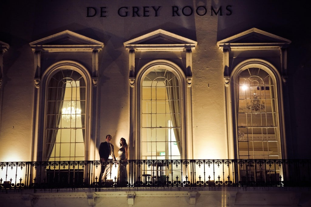 Fi and dans wedding in York