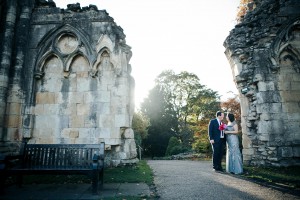 Fi and dans wedding in York minster