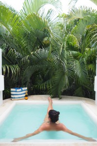 the private pool esencia hotel style traveller