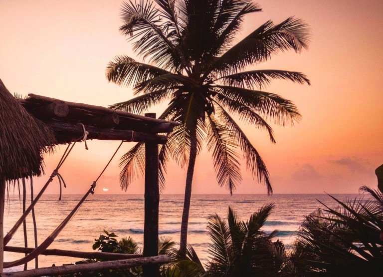 Mexican Adventure Part 1 - Papaya Playa Project sunset