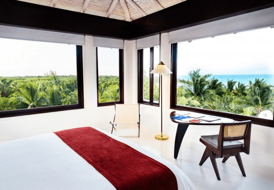 Esencia hotel suites bedroom