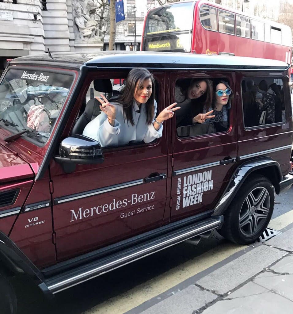 LFW takeover mercedes benz