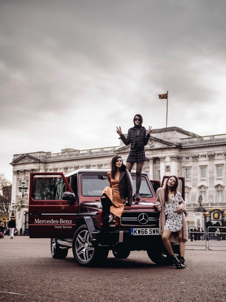 My London Fashion Week with Mercedes Benz