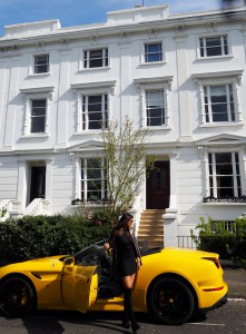 Bonnie Rakhit style traveller ferrari weekend