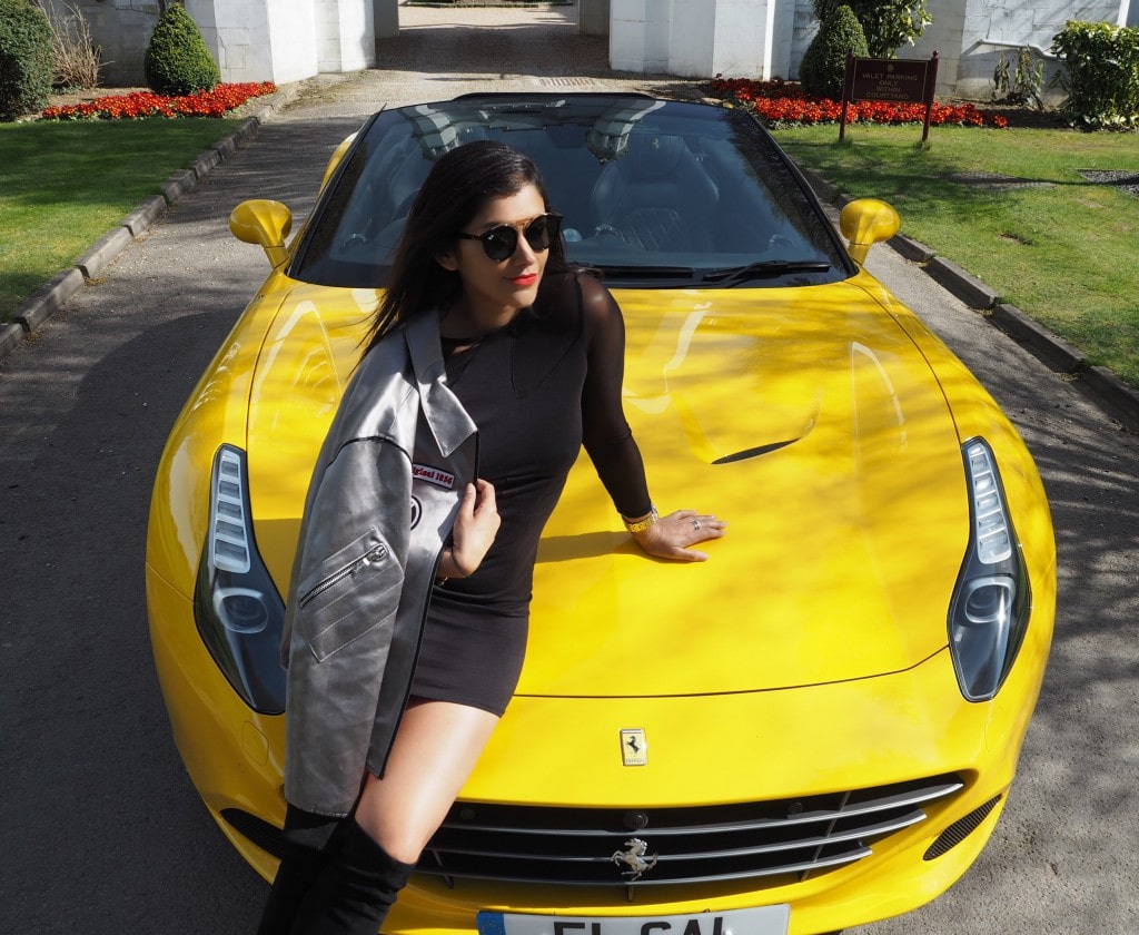 Bonnie Rakhit style traveller ferrari weekend