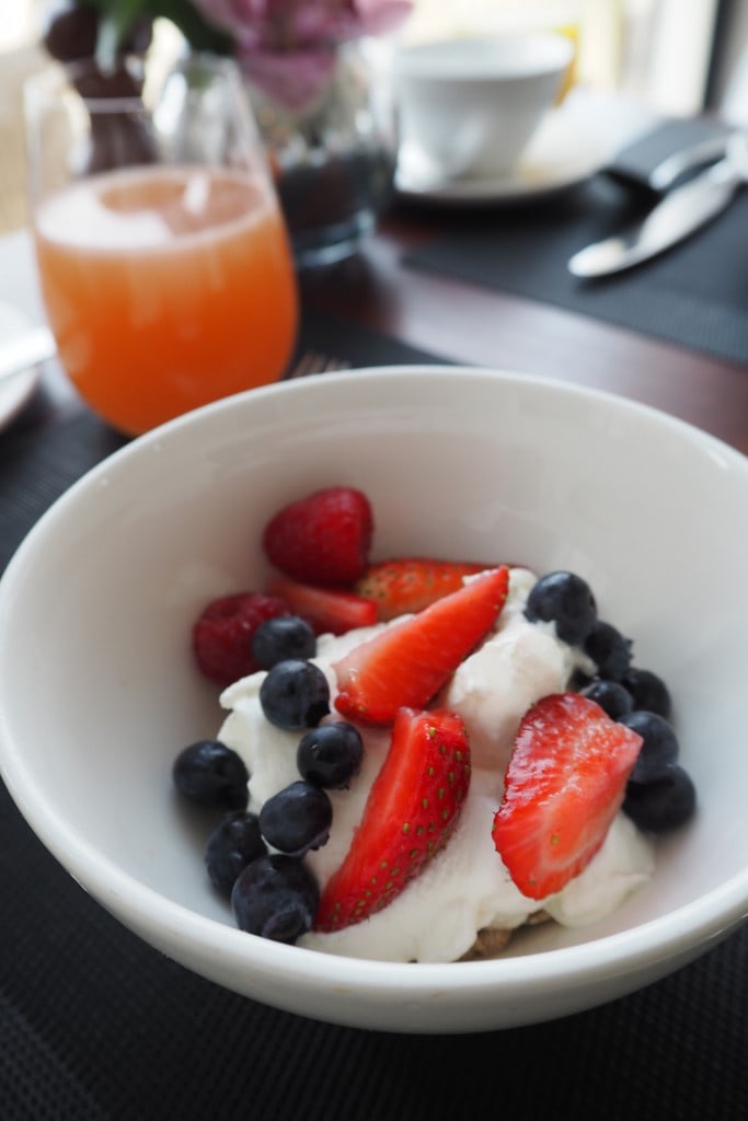 breakfast at danesfield house