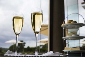 afternoon tea picnic danesfield house champagne