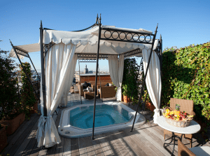 rooftop hot tubs france bordeaux