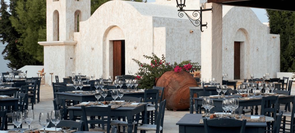 Taverna restaurant anassa resort