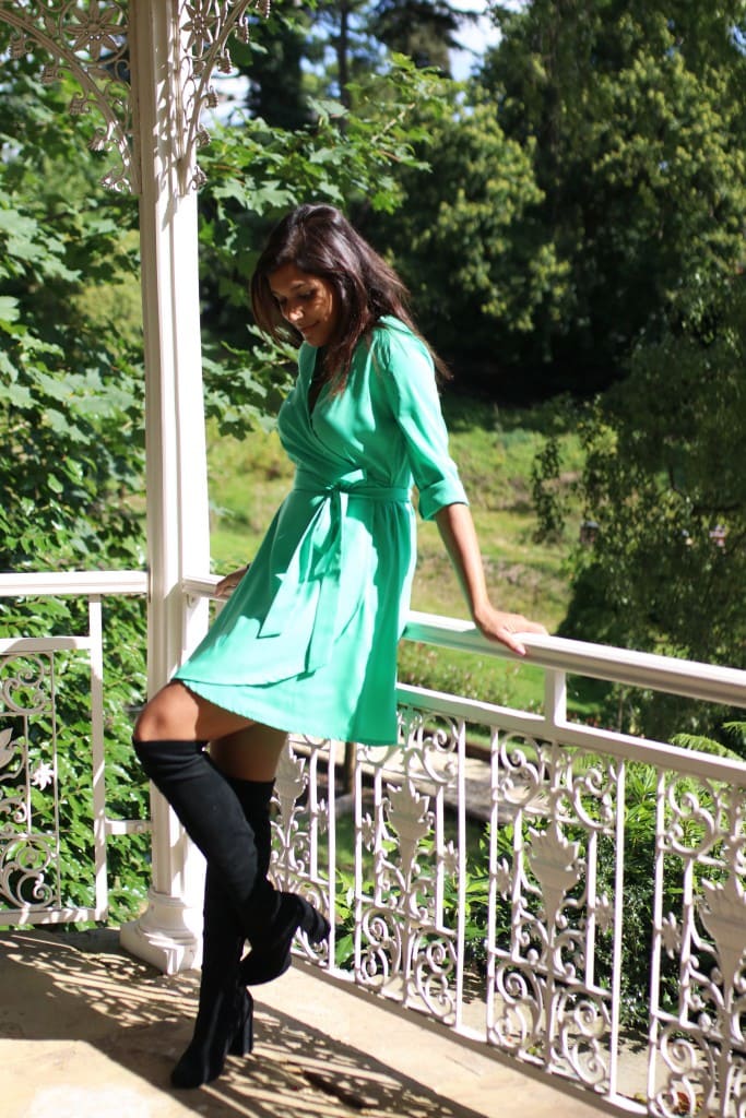 Bonnie rakhit silk fred dress penny hill park spa