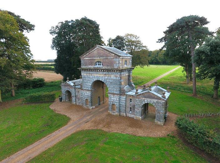 The Triumphal arch Holkham