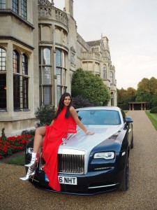Bonnie Rakhit Style traveller what to wear in a rolls royce wraith