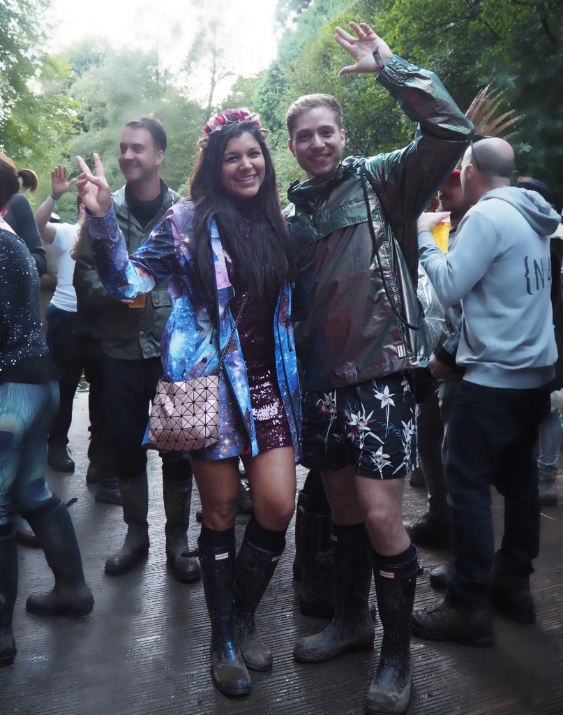 virgin trains floating dance floor festival no 6 fun Bonnie and Charlie