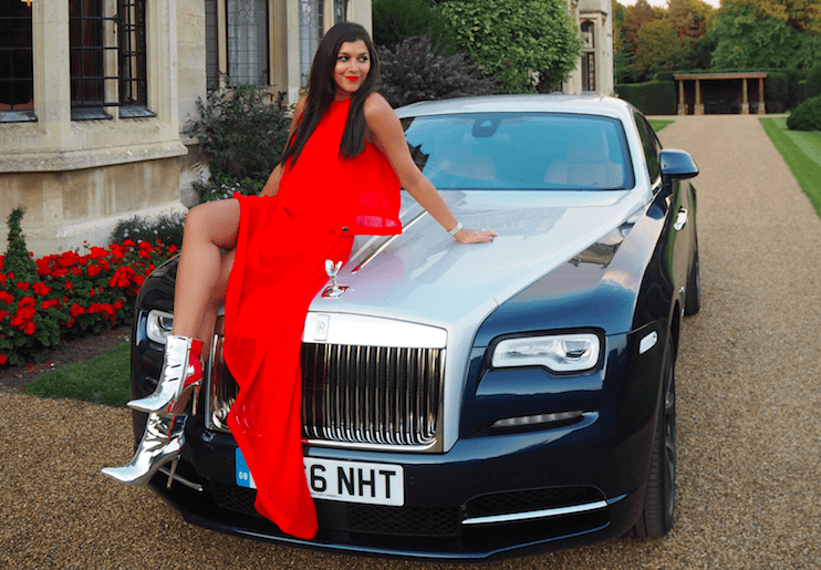 being lady penelope rolls royce weekend