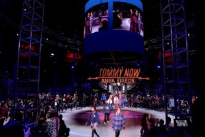 Tommy Hilfiger Gigi hadid rock circusLondon Fashion Week London
