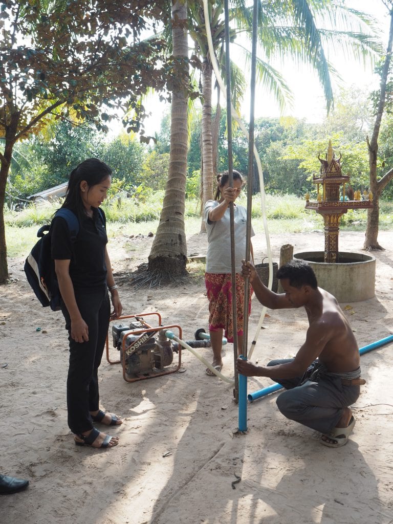 The Shinta Mani Foundation building wells