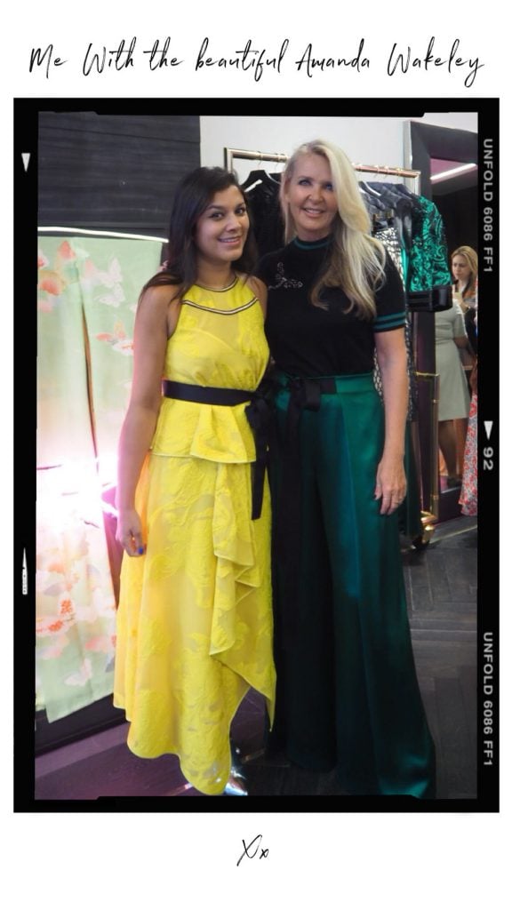 Bonnie Rakhit and Amanda Wakely Evie de haan pop up party