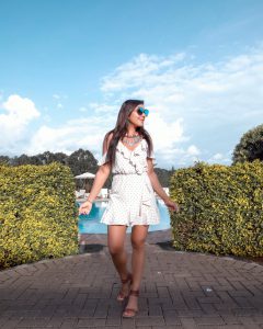 Bonnie Rakhit staying at fairmont Mount Kenya