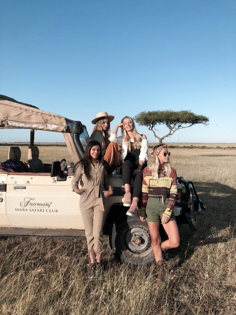 Bonnie Rakhit, Meg legs, And a thousands words and Blonde Flamingo in Africa with citizen femme and fairmont africa safari