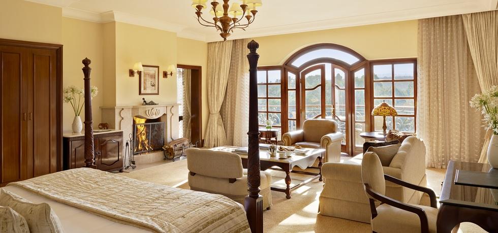 Fairmont mount kenya luxury hotel Africa bedrooms