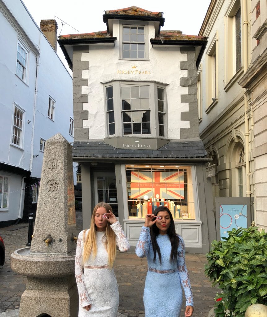 Windsor Castle hotel Bonnie Rakhit and Blonde Flamingo Mini Adventure Uk road trip wonky house