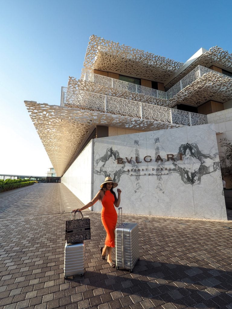 Bonnie Rakhit most expensive coolest fashion hotels Dubai Bulgari resort