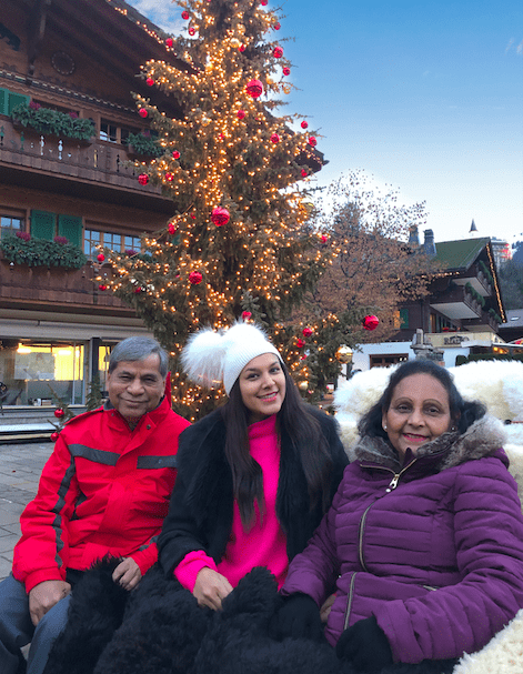 Bonnie Rakhit style traveller, family ski holiday horse carriage ride