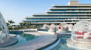 The Amazing New W Dubai The palm Hotel Style Traveller swimming pool pods